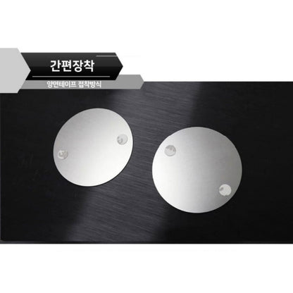 CUP HOLDER INSIDE CONSOLE PLATE METAL KITS For Hyundai IONIQ6 2022+ Accessories