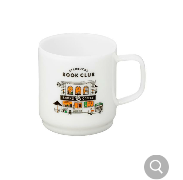 Starbucks Korea 2024 Autumn BookClub Milk Glass 355ml