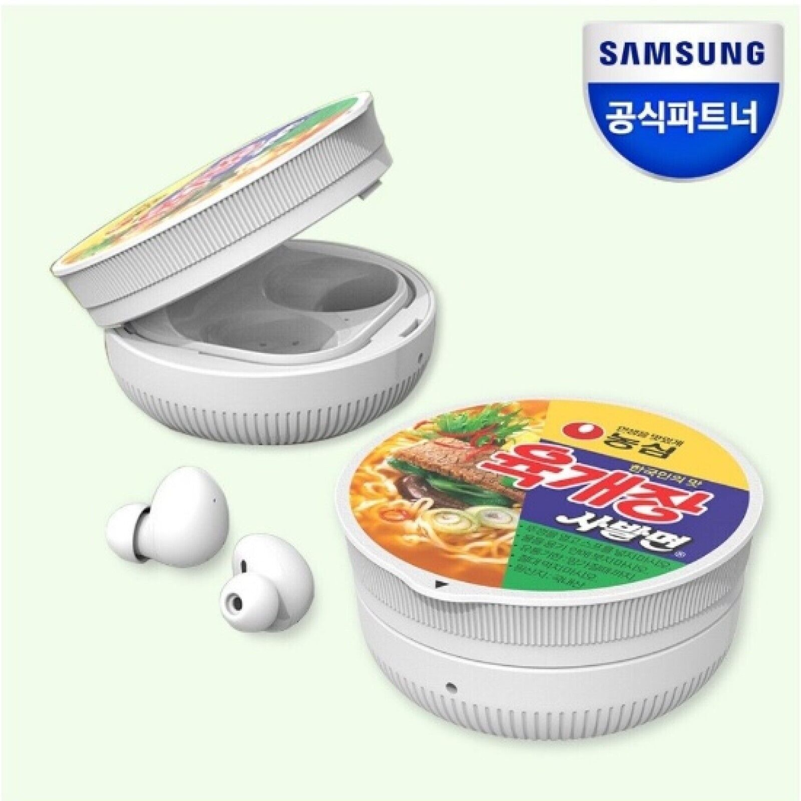 Nongshim Ramen X Galaxy Buds 2 Pro Official Case Authentic Genuine/Buds Pro Live