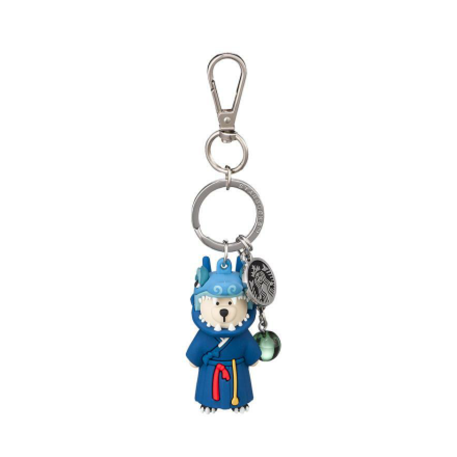 STARBUCKS KOREA 2024 * new year Blue Dragon Bearista Key Chain