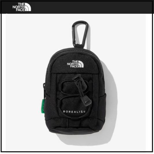 NEW THE NORTH FACE MINI BOREALIS POUCH NN2PQ23A BLACK