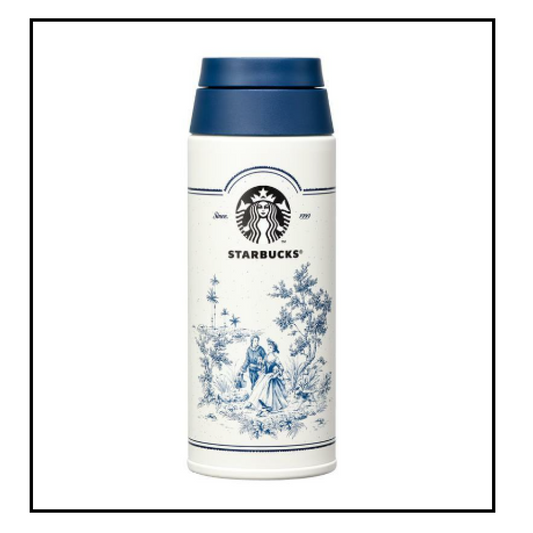 Starbucks Korea 2024 * French summer carry handle vacuum 500ml