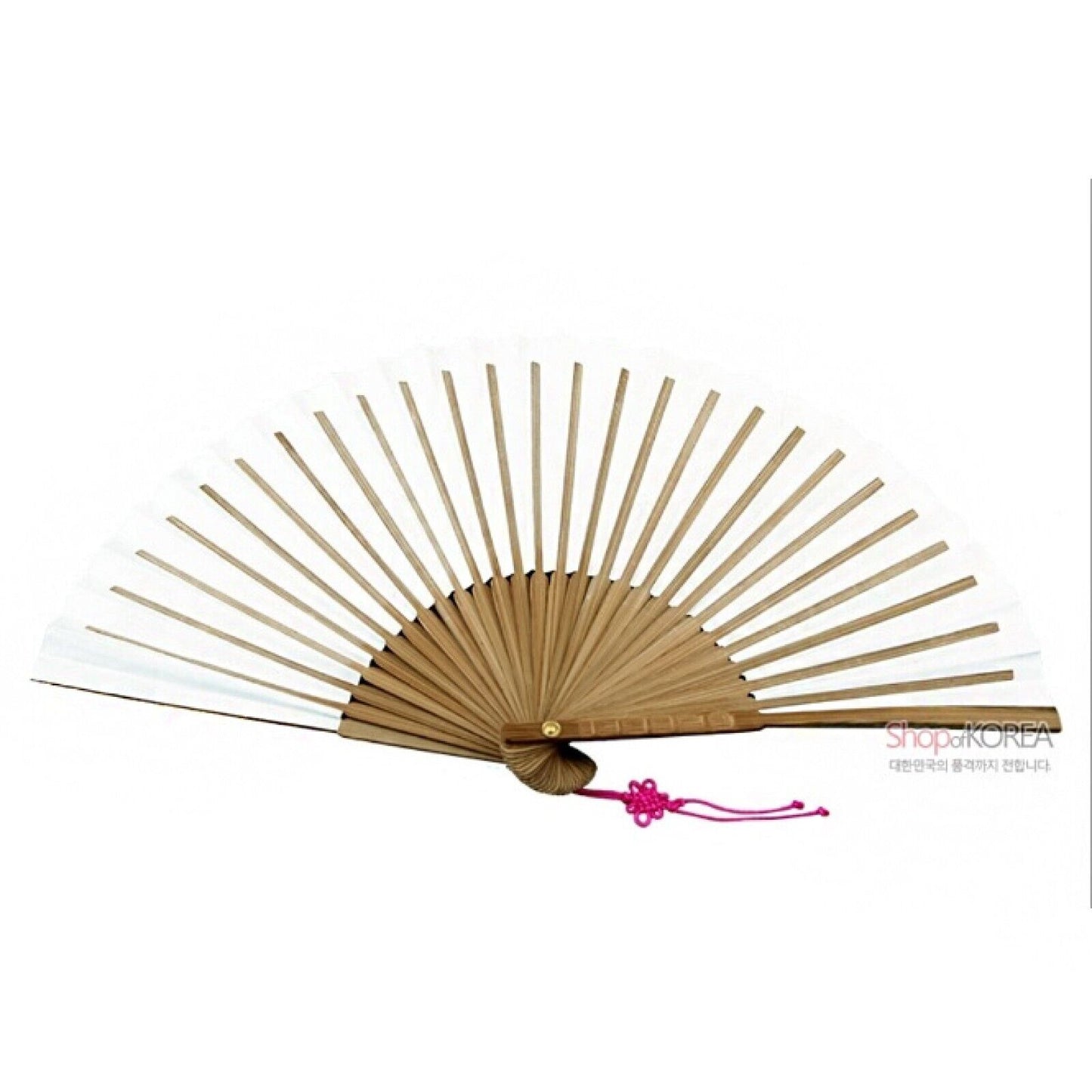 [ *Korean Traditional Crafts] Folding Hand Fan Korean Paper Arirang Lyric Design