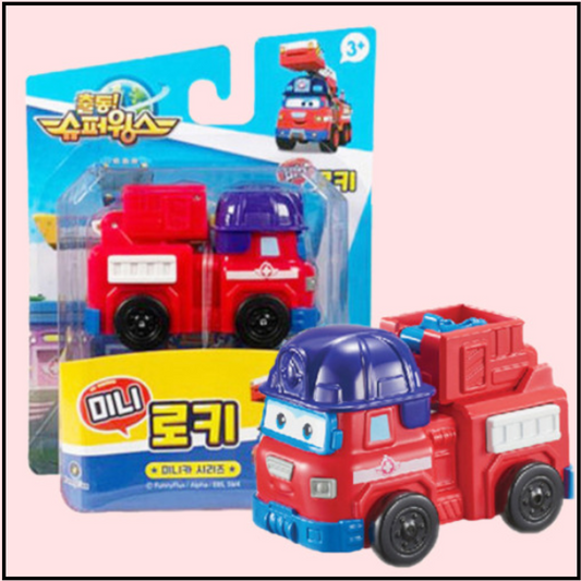 Super Wings Season 4 Mini Transformer SPARKY Korean Toy