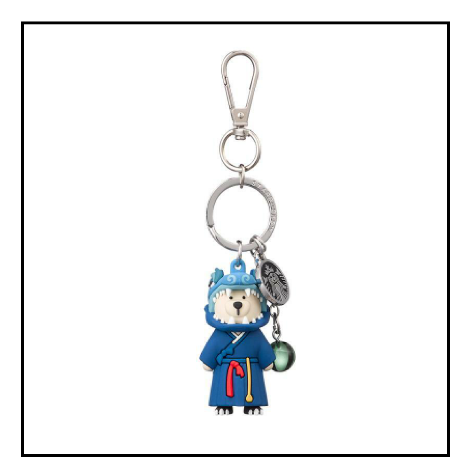 STARBUCKS KOREA 2024 * new year Blue Dragon Bearista Key Chain