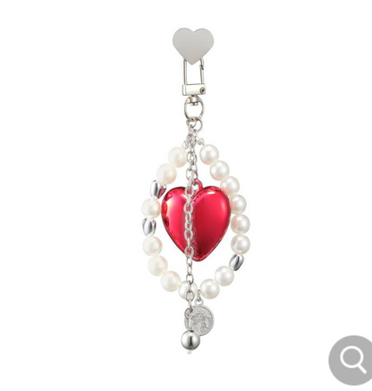 Starbucks Korea 2024 HolidayFriends bubble heart deco chain holiday friends