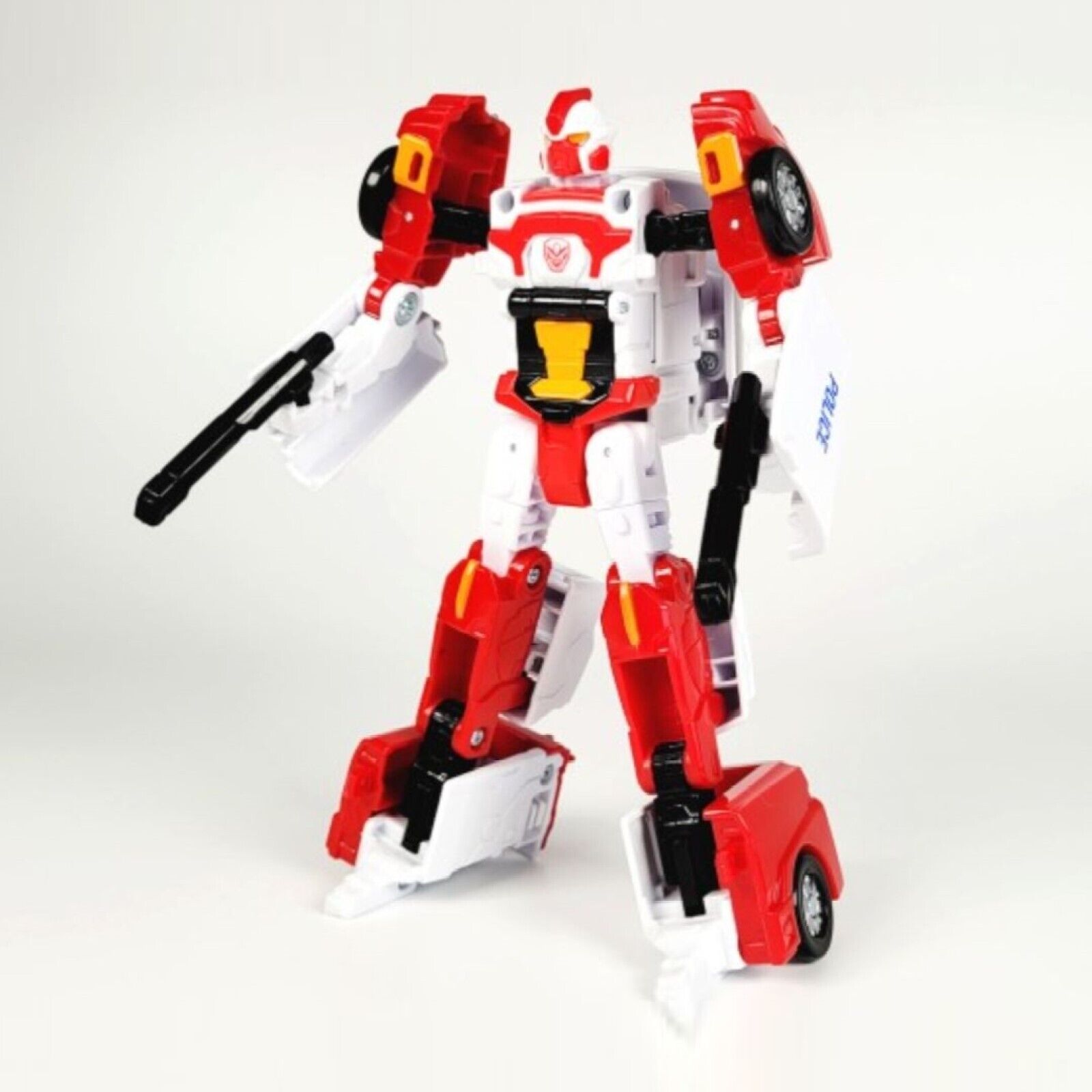 Hello Carbot EGRYBOOM * Transformer Robot Police Car Action Figure Korean Toy