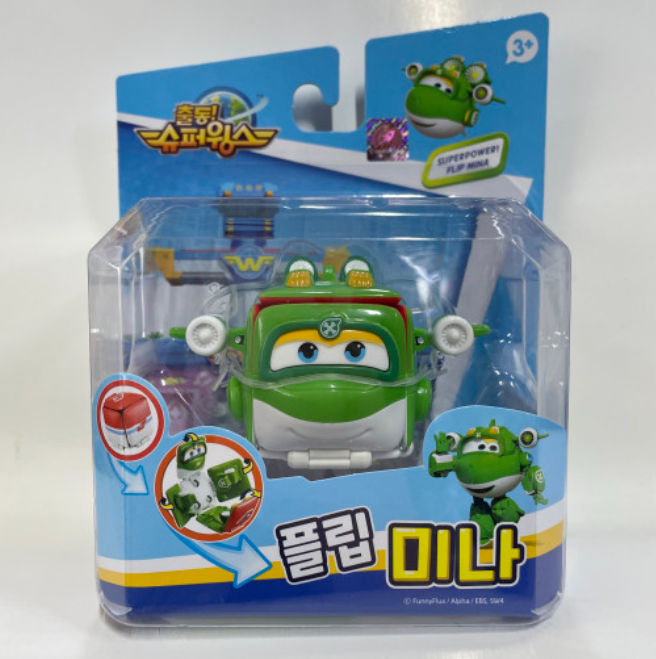 Super Wings 2023 Flip Transformer Robot Figure Jett Dizzy Donnie Paul Astra Mina