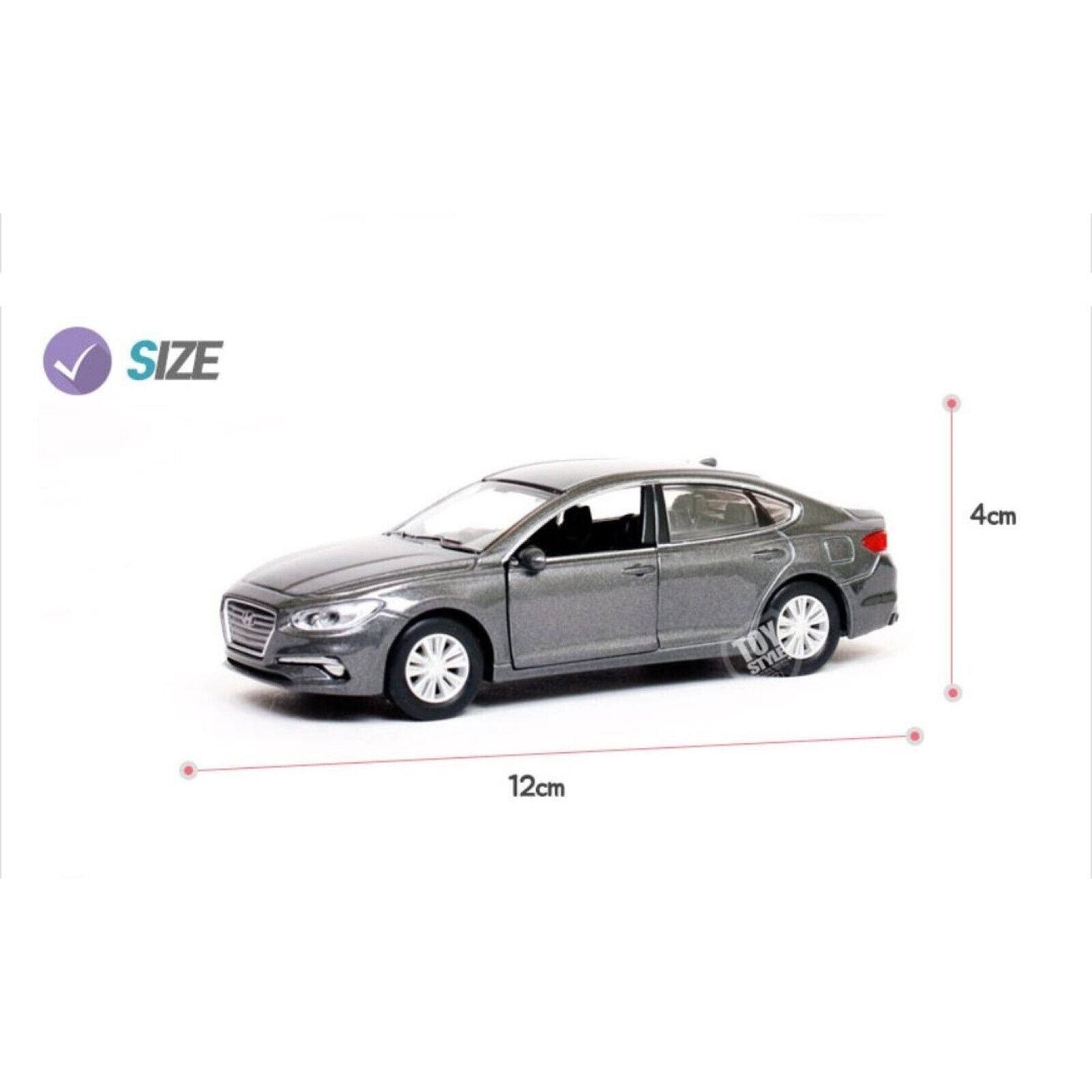 Hyundai Motor Car * Grandeur IG * Mini Diecast 1:38 Scale Miniature Display Toy
