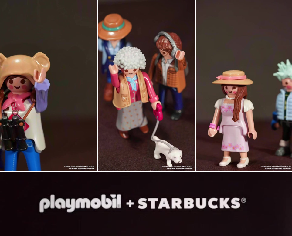 Starbucks Korea 2024 Playmobil figures MEET THE BUDDY'S MOMENT Special set