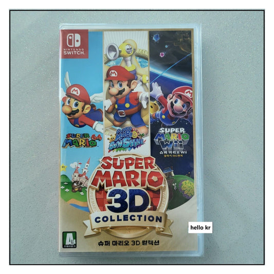 [New *] Super Mario 3D Collection All-Stars Korean English Multi language Switch