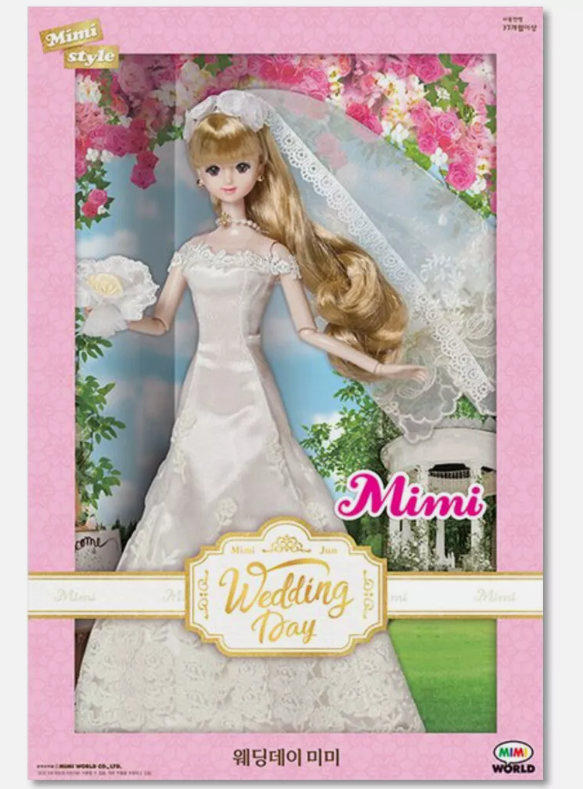 Mimi World Wedding Day Doll Elegance & Shiny & Jun Korean Toy