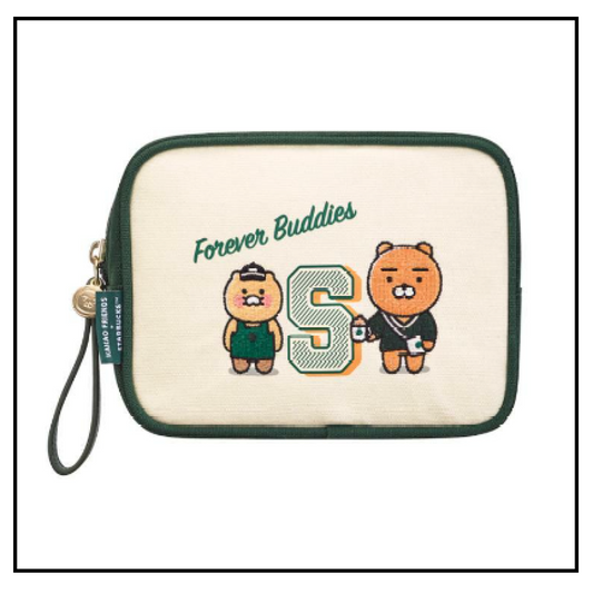 Starbucks Korea 2024 * MyBuddy Multi Cable Pouch Kakao Friends