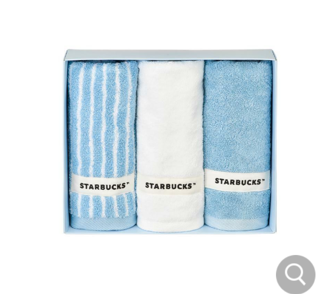 Starbucks korea 2024 Josun hotel hand towel set(3P)