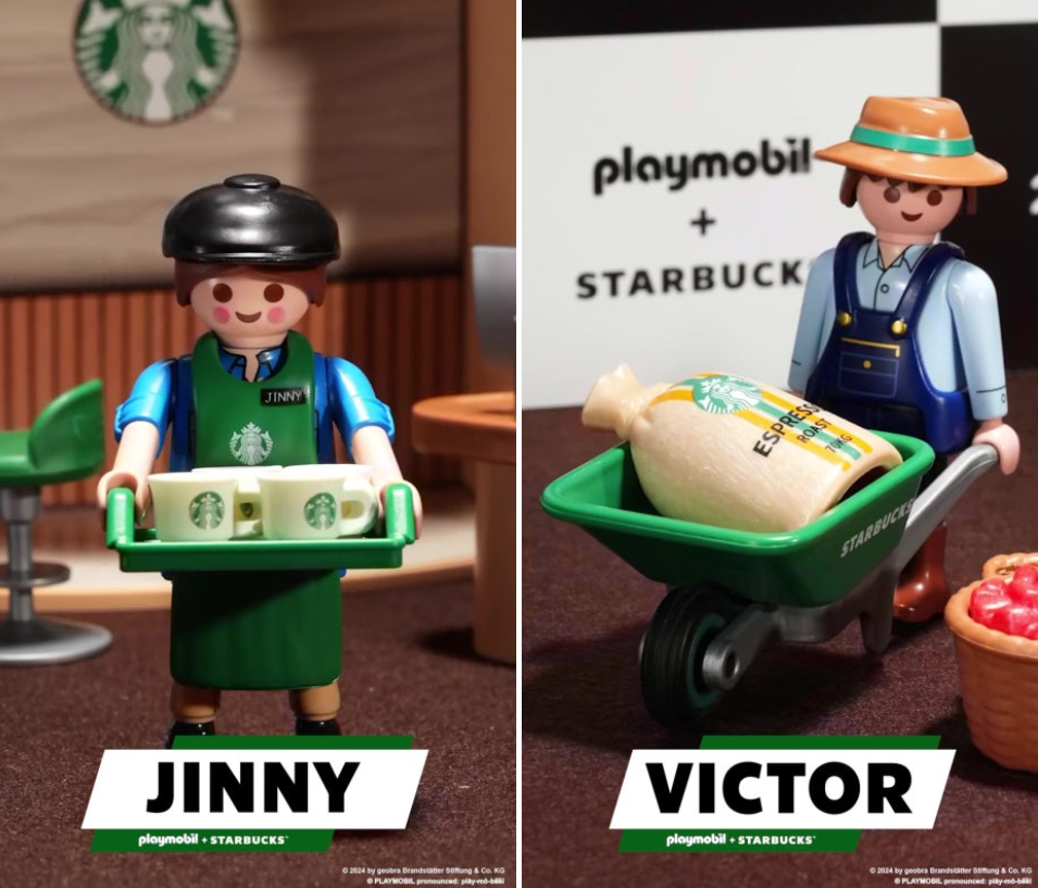 Starbucks Korea 2024 Playmobil figures MEET THE BUDDY'S MOMENT Special set
