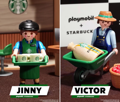 Starbucks Korea 2024 Playmobil figures MEET THE BUDDY'S MOMENT Special set
