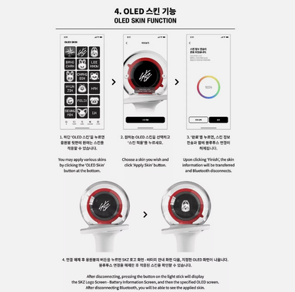 STRAY KIDS OFFICIAL LIGHT STICK VER.2 FANLIGHT MD GOODS New 100% Authentic