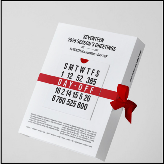 SEVENTEEN 2025 SEASON'S GREETINGS P.Book+Diary+13ea P.Card+13ea Sticker+Calendar