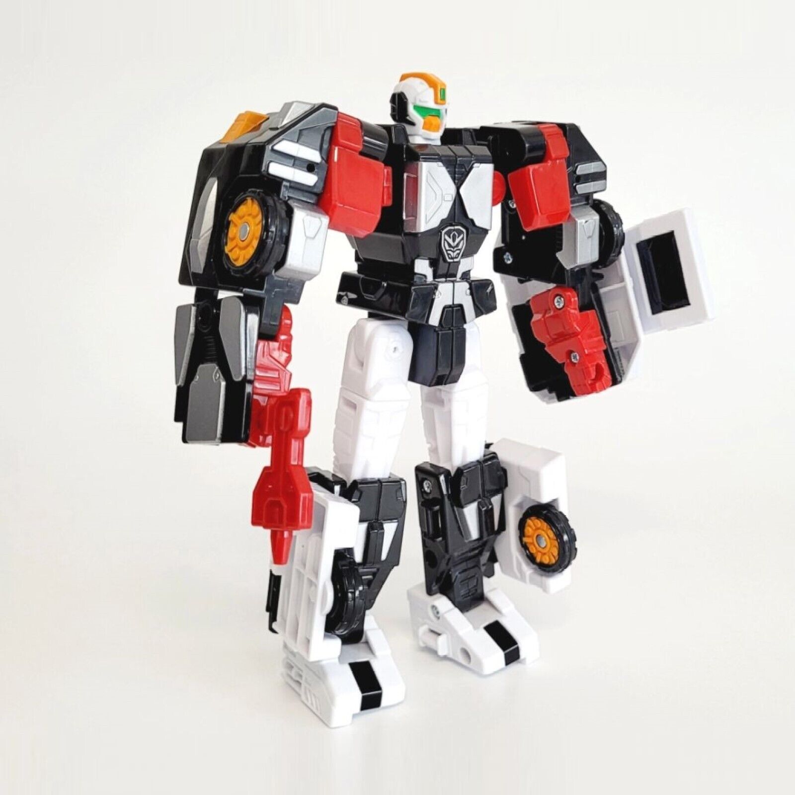 Hello Carbot SUPPORTYBOOM Transformer Robot Police Car Action Figure Korean Toy