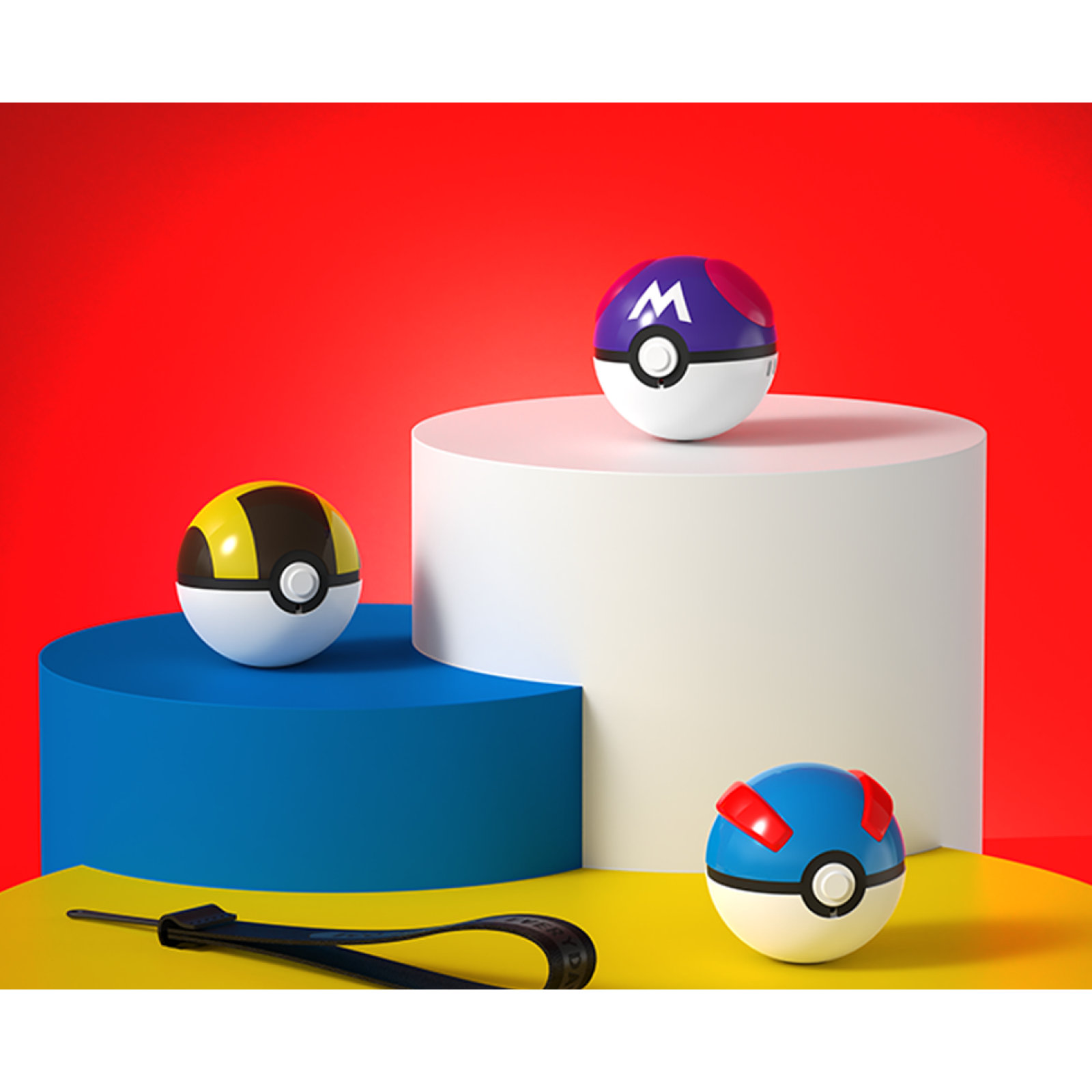 Samsung Galaxy Buds2/Pro/Live POKEMON Monster Ball Cover Case & Strap 4 Types