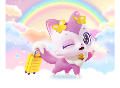 WishCat Figure NAVIMEOW Korean Animation Wish Cat Toy 2024 New