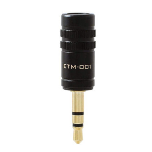 EDUTIGE ETM-001 3.5mm 3-Pole Microphone for GoPro, DSLR, PC, Audio Recorder