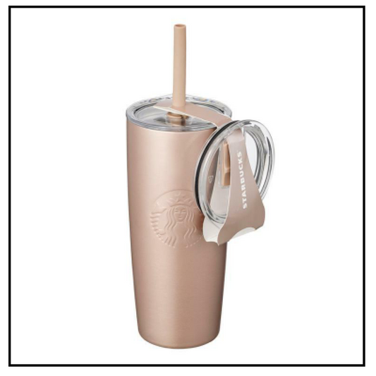 STARBUCKS KOREA 2023 * (c) SS Christmas Xmas goldbeam miir tumbler 591ml