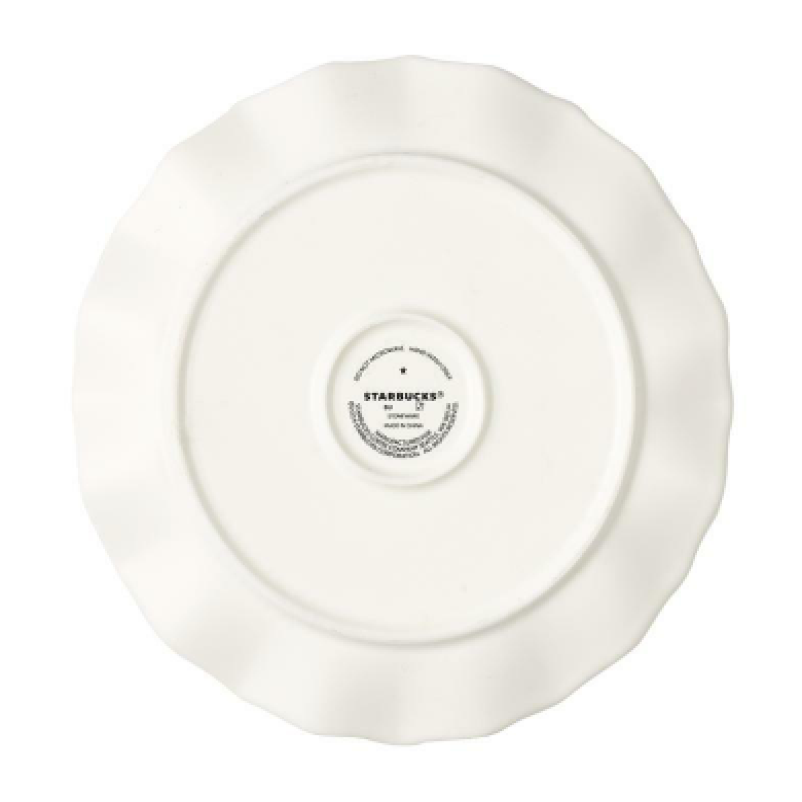 STARBUCKS KOREA 2024 * new year White Gold Plate