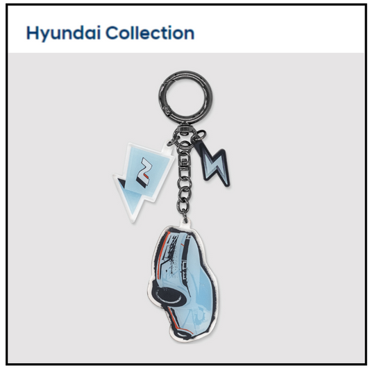 [N COLLECTION] IONIQ 5 N Key Ring ACC Acryl Keychain N Performance