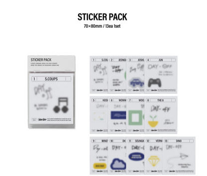 SEVENTEEN 2025 SEASON'S GREETINGS P.Book+Diary+13ea P.Card+13ea Sticker+Calendar