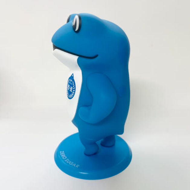 Hite Jinro Slim Frog Toad Toy Figure Korean Soju Zero Sugar