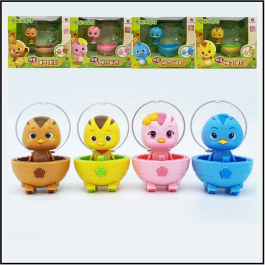 MOM KATURI Peekaboo Egg Figure Bobby Duri Jack Chip 4set Korean TOY