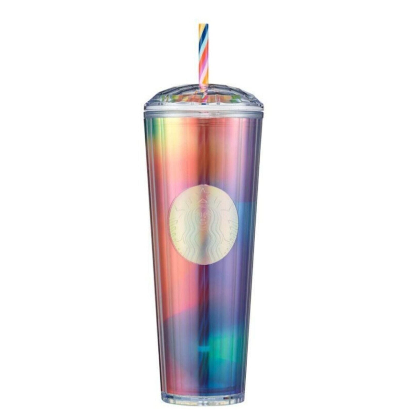 Starbucks Korea Limited * Rainbow Kaleidoscope Cold Cup 710ml 2022 Summer 24oz