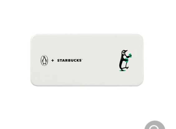 Starbucks Korea 2024 Autumn PenguinBooks Tin Case(Sticky Note)