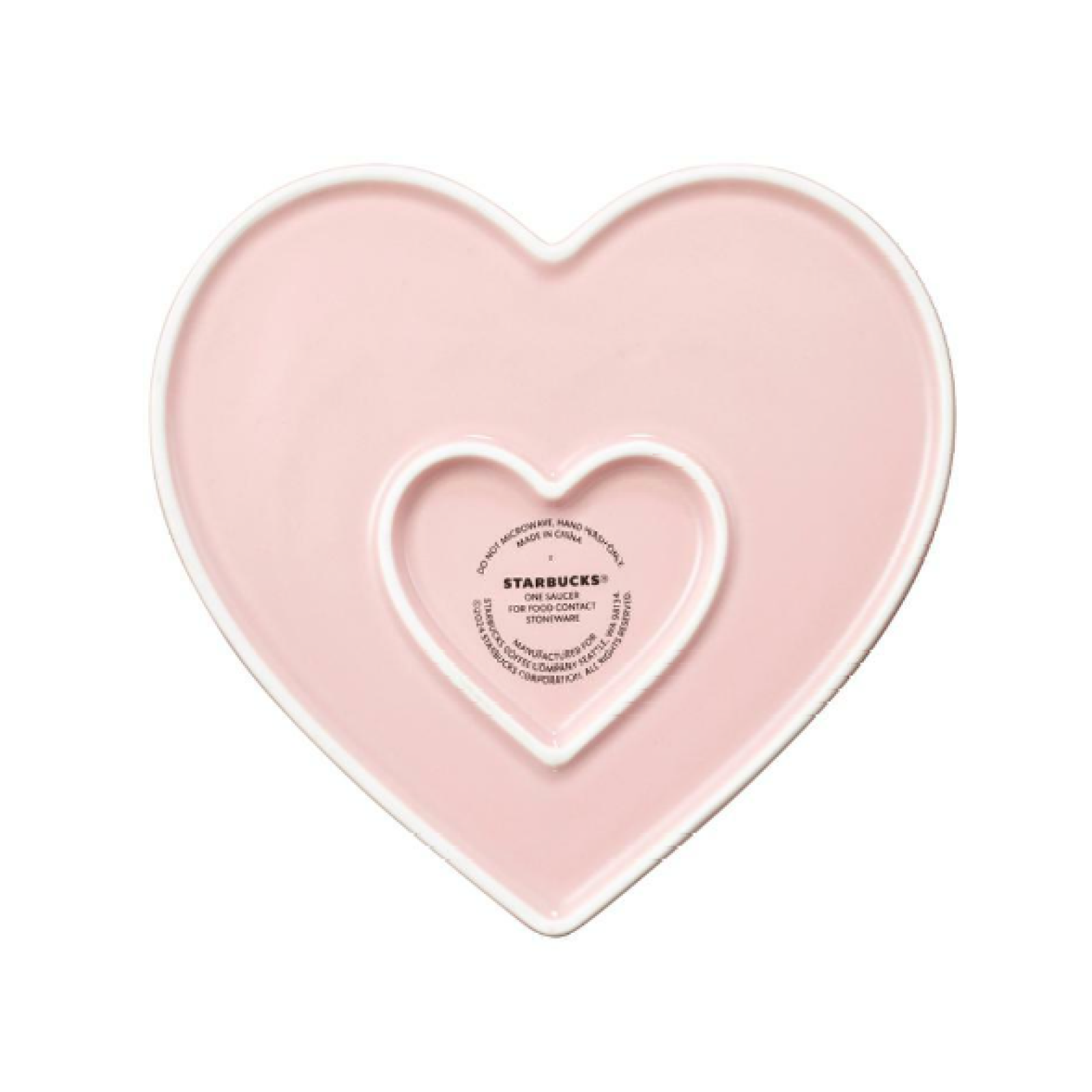 Starbucks Korea 2024 * Be Mine Heart Mug&Saucer 237ml Valentine's Day Promotion