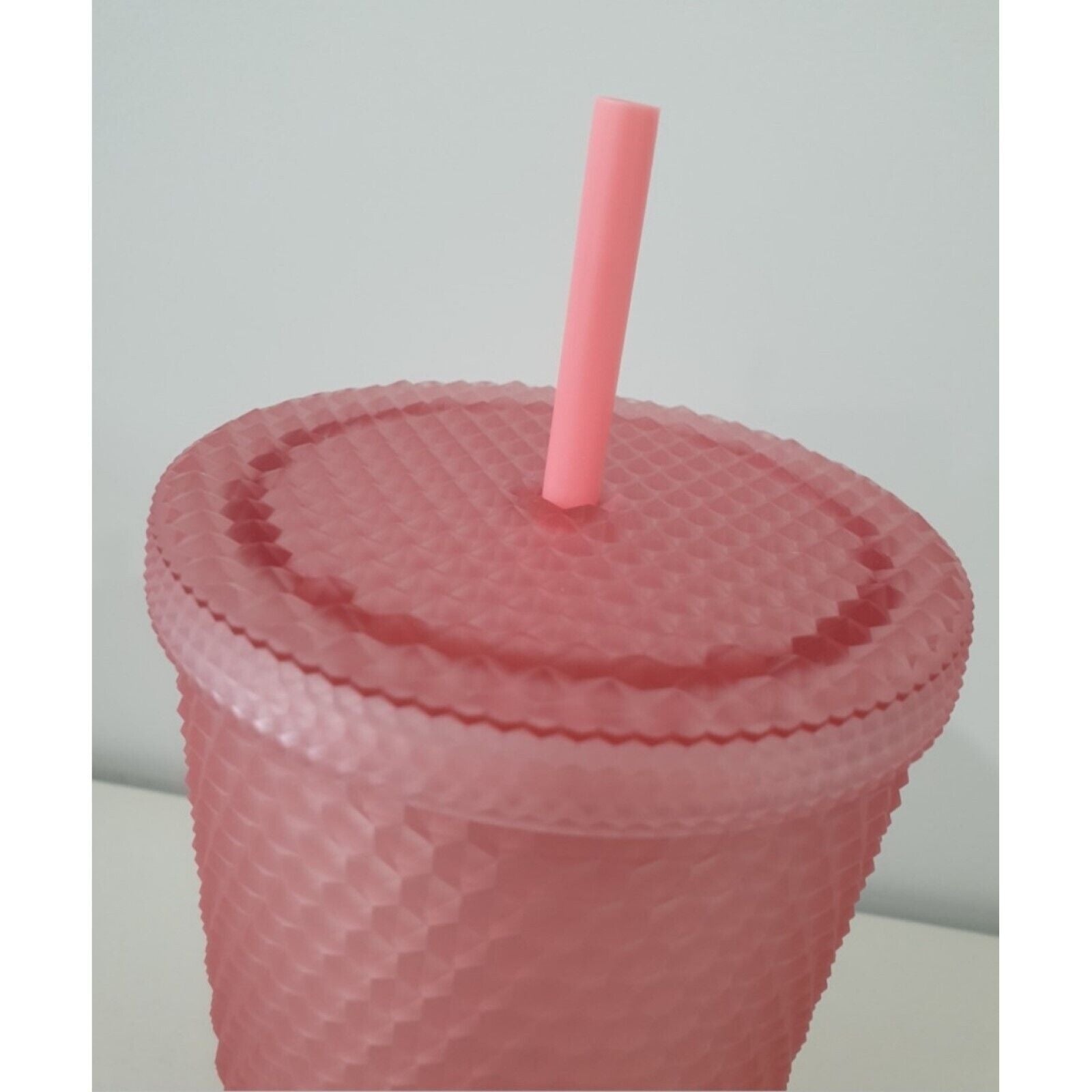 Starbucks Korea Limited * 22 Soft Pink Stud Cold cup 710ml 2022 Summer 24 oz