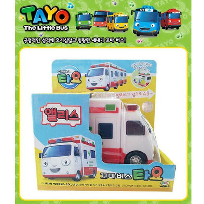 The Little Bus TAYO Diecast Plastic Car Toys Figures Collection