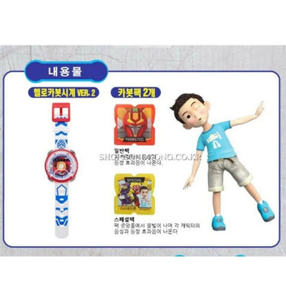 Hello Carbot Watch Ver.2 & Carbot Pack Transformation Wrist Smart Watch Toy 2021