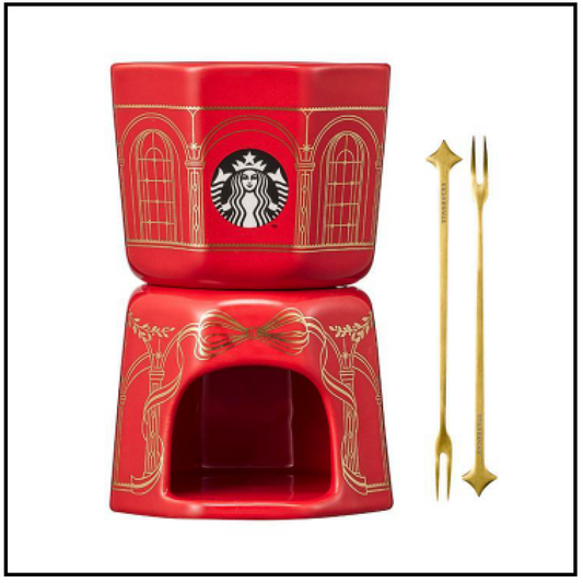 STARBUCKS KOREA 2023 * Christmas Holiday magical Fondue Set