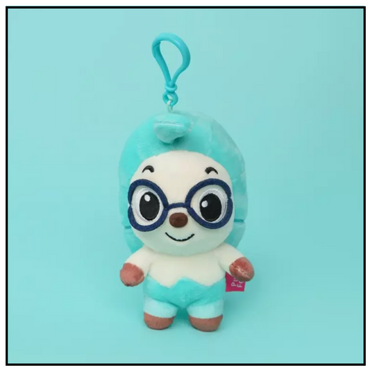 Pinkfong Hogi Plush Doll Keyring Key chain Bag Ring Kids Toy Korea Animation