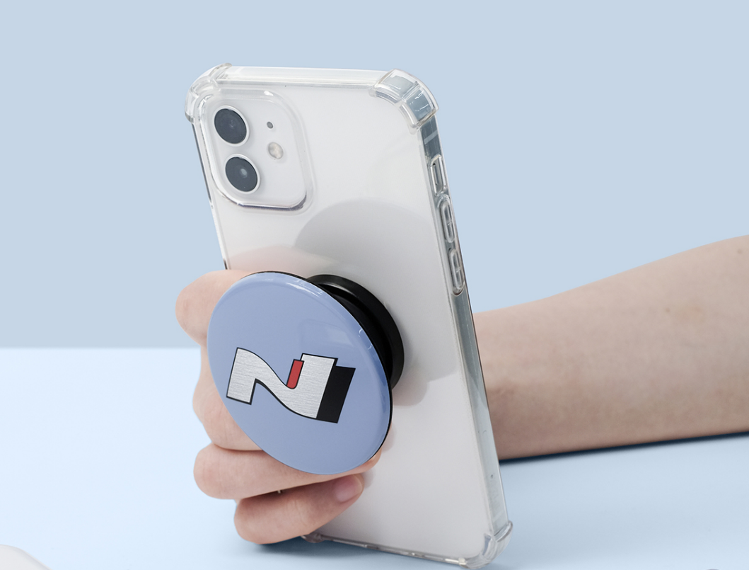 [N COLLECTION] Hyundai N Wheel Cap Griptok Phone Grip Tok N Performance