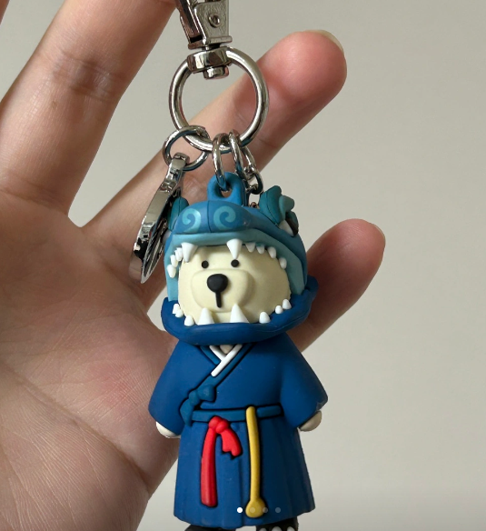 STARBUCKS KOREA 2024 * new year Blue Dragon Bearista Key Chain