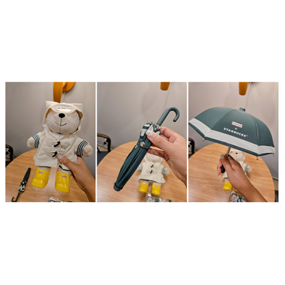 Starbucks Korea * Hunter x 2024 SS Rainy Bearista Plush Doll