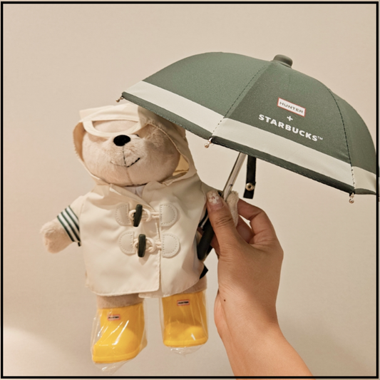 Starbucks Korea * Hunter x 2024 SS Rainy Bearista Plush Doll