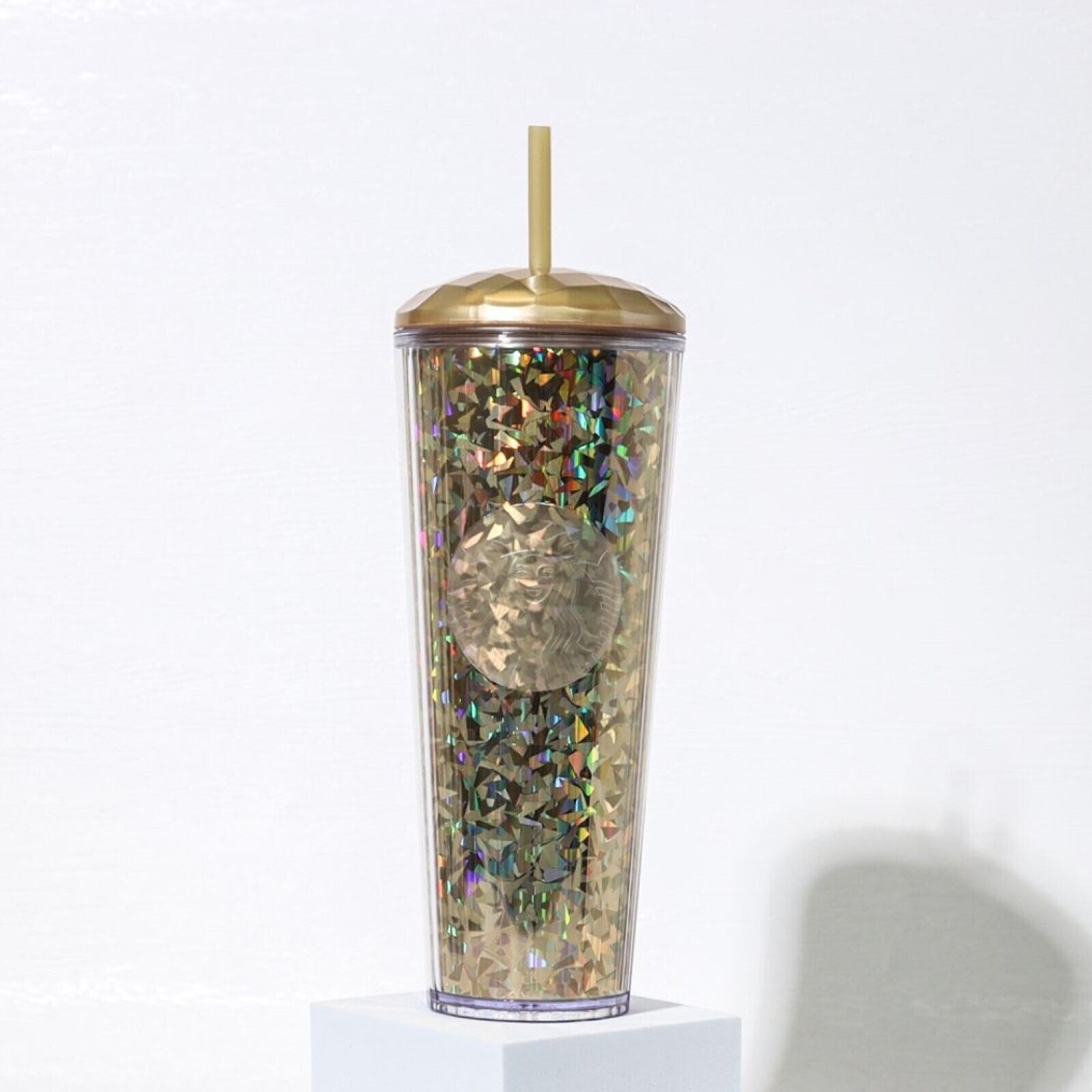 Starbucks 2022 Korea Limited * Gold Calidoscope Cold Cup Coldcup 710ml