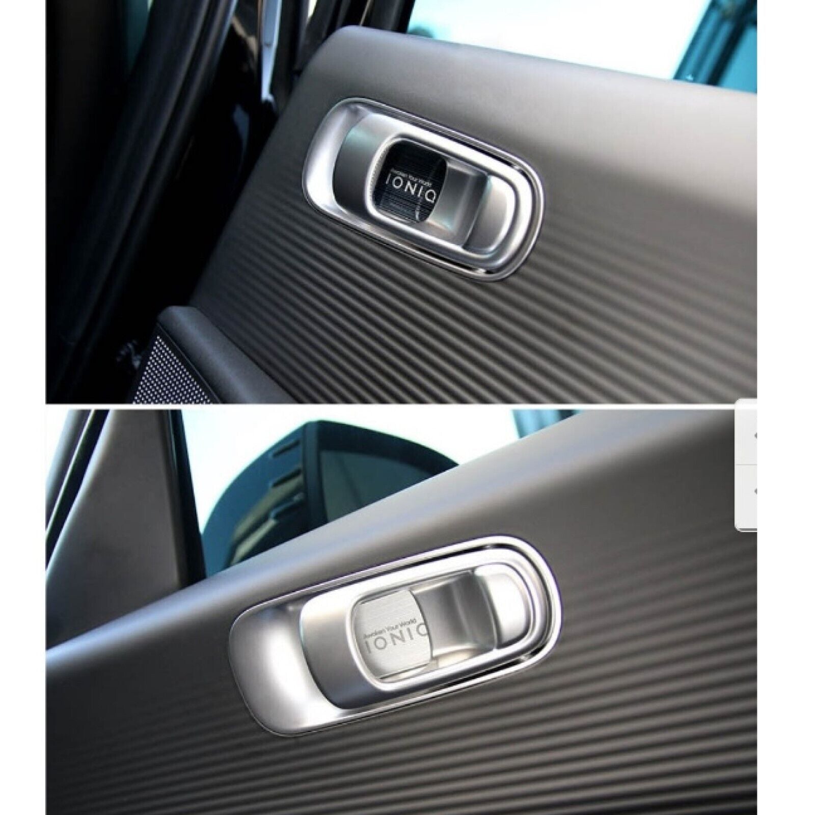 Hyundai IONIQ 6 1st & 2nd Row Acrylic Door Catch Plate Accessories