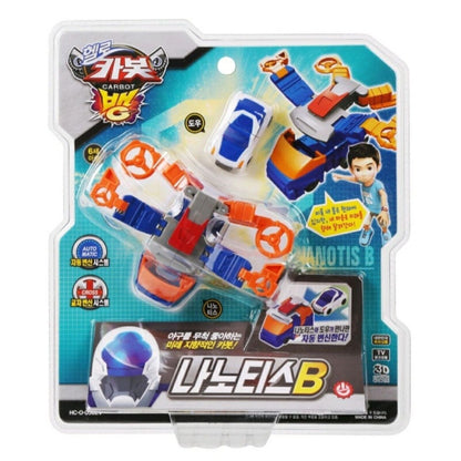 Hello Carbot Bang NANOTIS B Unity Series Transformer Robot Action Figure Toy