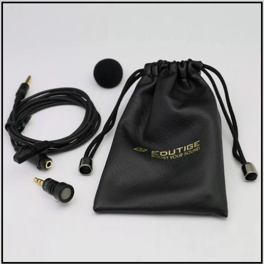EDUTIGE Uni-Directional Microphone ETM-008 For Digital Voice Recorders
