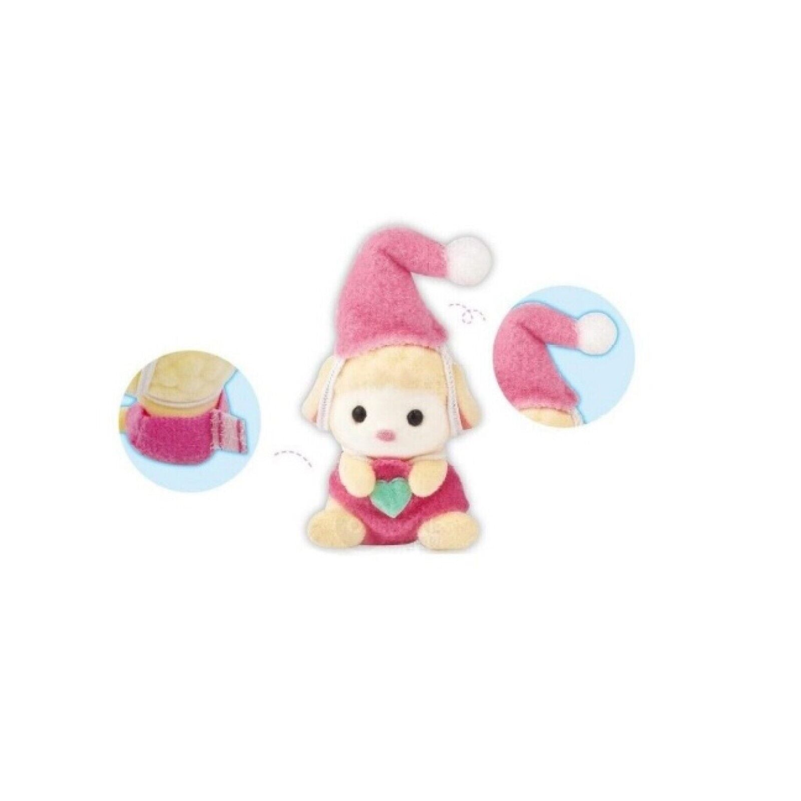 Konggi Rabbit Dreamy Nap Time Play Dollhouse Roleplay Toy Figure Kids