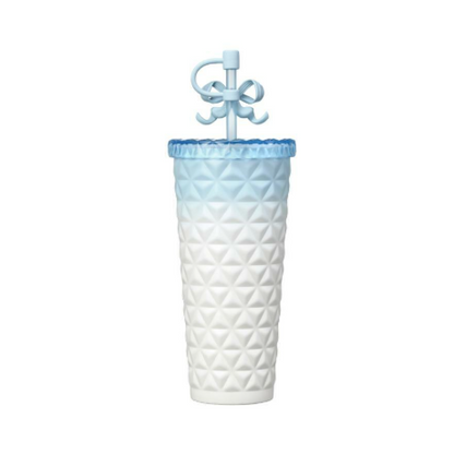 Starbucks Korea 2024 * SS classy ribbon dion coldcup 591ml